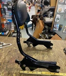 Oem 2018 Holdfast Sissybar Backrest Short Black Fxbb Flhc Flsl Street Bob Pad. Fixed Price $229.95.