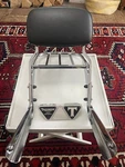 Triumph America/speedmaster 790 CARB/865 Efi Chrome Std Sissy Bar/rack A9738044. Fixed Price $782.02.