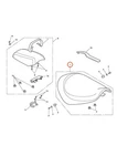 Triumph T2301038 - Genuine Oem Rider Seat Assembly. Fixed Price $435.81.