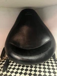 Mustang Wide Studded Solo Seat 15" Harley Davidson 1996-2003 75702. Fixed Price $325.00.