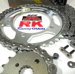 2007-11 Suzuki GSF1250 Bandit Silver Rk Xre 530 Oem Chain Sprockets Kit. Fixed Price $234.95.