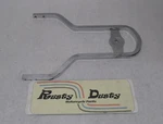 Harley Davidson 11" Wide Softail Chrome Sissy Bar Backrest Bracket 53281-06. Fixed Price $39.99.