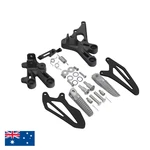 Motorcycle Front Rider Driver Footpeg Footrest Bracket Set Yamaha Yzf R7 2022-23. Fixed Price $108.68.