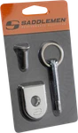 Saddlemen Chrome Security Tab Cover Seat Screw Lock Kit Harley Softail Touring. Fixed Price $15.00.