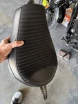 Harley IRON/48 Tcmt Solo Seat With Oem Shock Tool Fits Many Sportsters. Fixed Price $99.00.