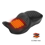 Heated Rider Driver & Passenger Seat Fit For Harley Touring Road Glide 2009-2023. Fixed Price $250.00.