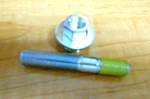 Suzuki LTZ400, Kawasaki KFX400, Arctic Cat Dvx Chain Adjusting Bolt & Nut. Fixed Price $41.85.