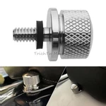 Aluminum Rear Seat Knurled Sides Bolt Screws For Harley Dyna Road Street 1996-UP. Fixed Price $9.99.