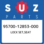 95700-12853-000 Suzuki Lock Set,seat 9570012853000, New Genuine Oem Part. Fixed Price $126.01.
