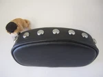 Harley-davidson Short Backrest Pad With Chrome Studs Vgc. P/n 52516-94 Only. Fixed Price $69.99.