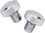 Drag Specialties DS490046 Chrome Knurled Bolt Kit Fxstc Softail Custom Seat. Fixed Price $22.83.