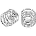 Drag Specialties Chrome Seat Spring 2" 0820-0010. Fixed Price $40.85.