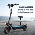 Arwbon Q06PRO 5600W Dual Motor Full Suspension With Seat Long Range For Adults. Fixed Price $1269.00.