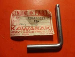 Nos New Oem Factory Kawasaki KZ1000 Mkii Shaft Seat Pivot Pin 92043-1029. Fixed Price $19.99.