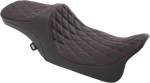 Drag Specialties Seats Predator Iii 2-UP Double Diamond Thread Fl. Fixed Price $333.99.