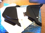 Nos Polaris Victory Xc, Xr Rh Lh Oem Deflector Vented Half Lowers Kit 2879629. Fixed Price $379.99.