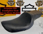 Oem Usa Gunfighter Seat 96-03 Genuine Harley Dyna Super Glide Low Rider. Fixed Price $239.95.