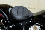 Seat Indian Scout Bobber Mustang 1" Wider 76842 1NSB18D 2018-24 Solo Black X4. Fixed Price $483.55.