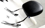 New Harley 1PC Quick Detach Softail Sissy Bar Upright + Pad -chrome 53618-05. Fixed Price $109.00.