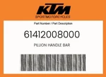Ktm Genuine Pillion Handle Bar - 61412008000. Fixed Price $66.54.
