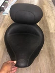 Mustang Wide Vintage Solo Seat W/ Driver Backrest 2000-2006 Harley Softail 79530. Fixed Price $500.00.