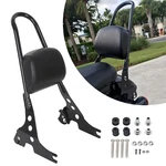 Passenger Sissy Bar Backrest Black Fit For Harley Sportster 883 1200 2004-2022. Fixed Price $56.78.