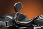 Le Pera Monterey Solo Seat With Driver Backrest Black Fl 08-23. Fixed Price $645.62.