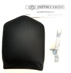 Oem Original Harley Davidson Motorcycle Smooth Backrest Pad Top P/n 52612-95. Fixed Price $34.99.