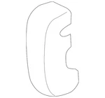 Genuine Audi Front Cap 8V0-886-197-B-4PK. Fixed Price $9.25.