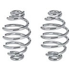 Lowbrow Customs Solo Seat Springs Barrel Style 4" Chrome Motorcycle Bobber. Fixed Price $22.34.