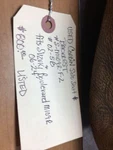 Corbin Solo Seat & Backrest #S-M109R-F-2/02-SB. Fixed Price $800.00.