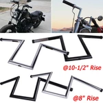 8" / 10'' Rise 1" Z-bars Motorcycle Handlebars For Harley Sportster XL883 XL1200. Fixed Price $52.95.
