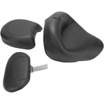 Mustang Vintage Wide Touring Seat With Driver Backrest - Black 79351. Fixed Price $995.00.