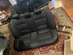 2006-2011 Bmw E90 328I 335I Sedan Rear 2ND Row Back Seat Black Leather Oem. Fixed Price $350.00.