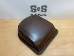 Medium Low Passenger Backrest Pad Distressed Brown Leather For Harley-davidson. Fixed Price $94.19.