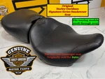 Oem 08-25 Harley Touring Bucket Solo Seat Sundowner Pillion Signature Series. Fixed Price $399.95.