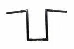 14" Fatty 'z' Handlebar Without Indents Black For Harley Davidson By V-twin. Fixed Price $174.42.