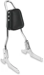 Drag Specialties Tapered Backrest Pad Smooth W/studs Black 3-1/2" 0822-0340. Fixed Price $94.99.