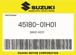 Suzuki Genuine Band Assy 45180-01H01. Fixed Price $9.08.
