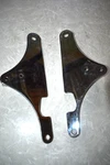 Harley Davidson Drag Specialties Chrome Back Rest Side Plates Pn 52791 - 86A. Fixed Price $65.00.