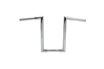 14" Fatty 'z' Handlebar Without Indents Chrome For Harley Davidson By V-twin. Fixed Price $203.90.