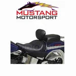 Mustang Rear Wide Solo Seat With Removable Backrests For 2005-2017 Harley Kb. Fixed Price $295.00.