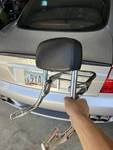 Triumph Thunderbird Sport Legend Tt Passenger Sissy Bar Backrest Luggage Rack. Fixed Price $270.00.