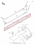 New Oem Kawasaki Concours 14 Seat Lock Cable. Fixed Price $29.95.
