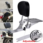 For 02-05 Harley Dyna Super Glide Fxd / Custom Passenger Backrest Sissy Bar Rack. Fixed Price $105.95.