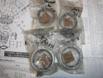 Nos Oem Harley Davidson Shovelhead Valve Seats 18020-79 Int 18010-79 Ex. Fixed Price $99.95.