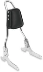 Drag Specialties 0822-0340 Tapered Backrest Pads For Round Sissy Bars Smooth .... Fixed Price $88.95.