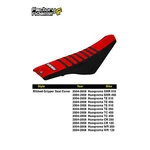 2004-2008 Husqvarna Smr Te Cr Wr Seat Cover Blk Side / Red Top Ribs #69. Fixed Price $54.99.