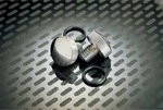 Drag Specialties Chrome Knurled Bolt Kit For Softail Seats DS-490046. Fixed Price $23.49.