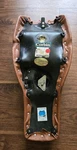 Corbin Gambler Two-up Seat Harley Electra Road Glide 1997-2005 Brown Ostrich. Fixed Price $275.00.